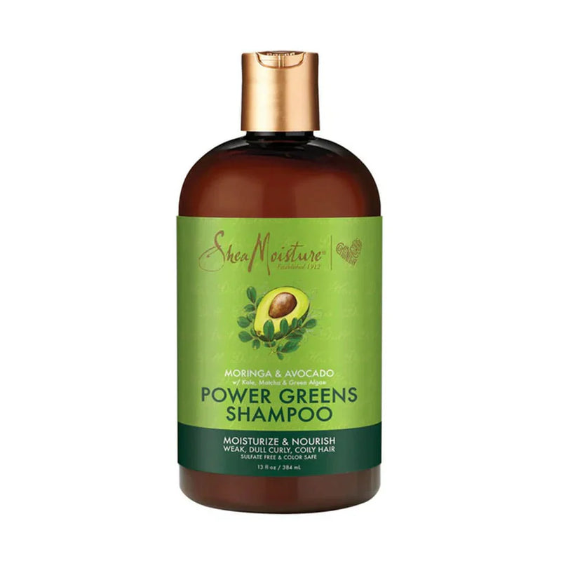 Shea Moisture Moringa & Avocado Power Green Shampoo 384ml Shea Moisture