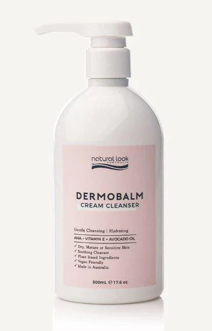 Natural Look Immaculate Dermobalm Cream Facial Cleanser 500g Retail Natural Look