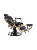 4x Karma Barber Chair Gold Coast - Gold & Black 04030103 Retail Karma