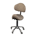 Karma Cradle Mountain Salon Stool with Back No.13 Grey 07071301 Salon Stools Karma