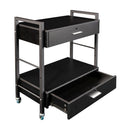 Karma Bakewell 2 Beauty Trolley 2 Draw 08030101 - Black Retail Karma