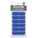 Freestyle Velcro Pack 15mm Blue 6pc Retail Freestyle