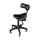 Karma Davenport Saddle Stool Black 07060101 Retail Karma