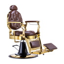 Karma Gold Coast Barber Chair 04030203 - Brown/Gold Retail Karma