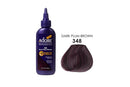 Adore Plus Semi Permanent Hair Colour No. 348 Dark Plum Brown 100ml Hair Colours - Semi Permanent Adore