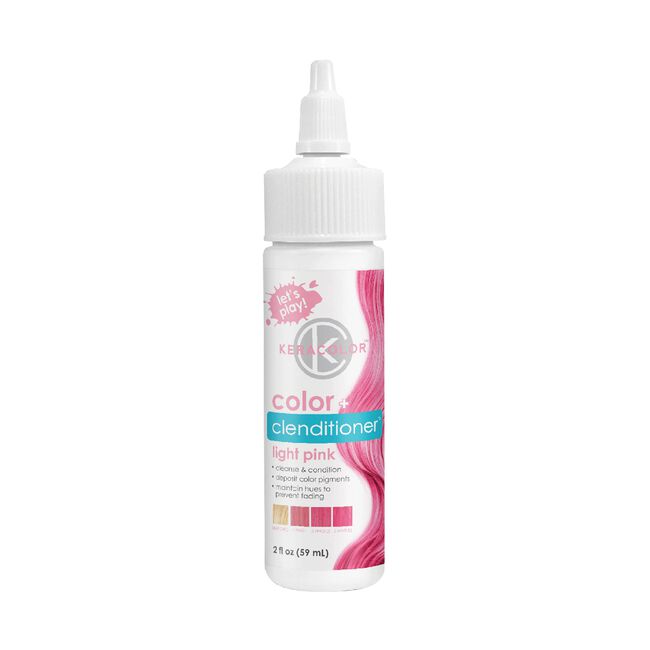 Keracolor Colour + Clenditioner Light Pink 59ml Keracolor