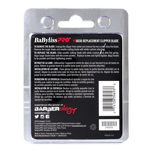 BaBylissPRO Black Clipper Blade FX803B Retail BaBylissPRO