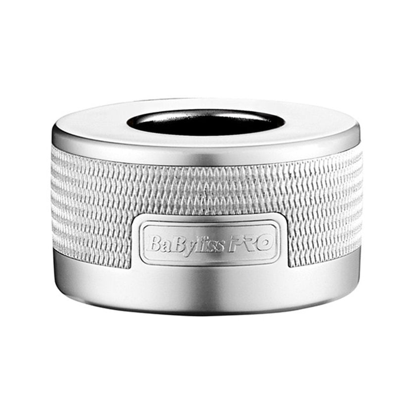 BaBylissPRO SilverFX Trimmer Charging Base Silver Retail BaBylissPRO