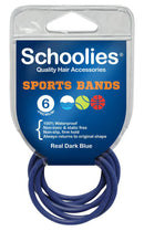 Schoolies SC481 Sports Bands 6pc Real Dark Blue Retail Schoolies