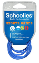 Schoolies SC481 Sports Bands 6pc Real Dark Blue Retail Schoolies
