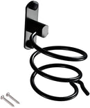 Bob Hairdryer Holder Spiral Black Retail Bob