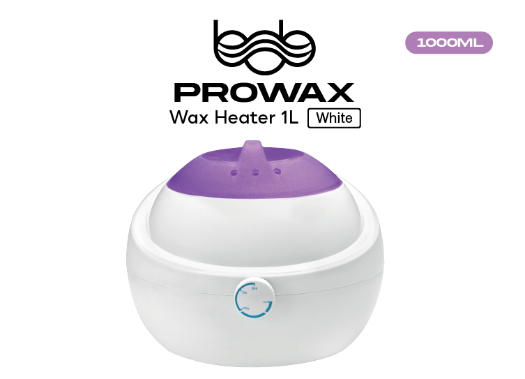 BOB Prowax Wax Heater 1L White Wax Heater Bob