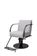 Karma Gosford Salon Chair Dark Grey/Black 02152001 Retail Karma