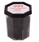 999 Fine Fringe Pins 120g 2inch Black Retail 999