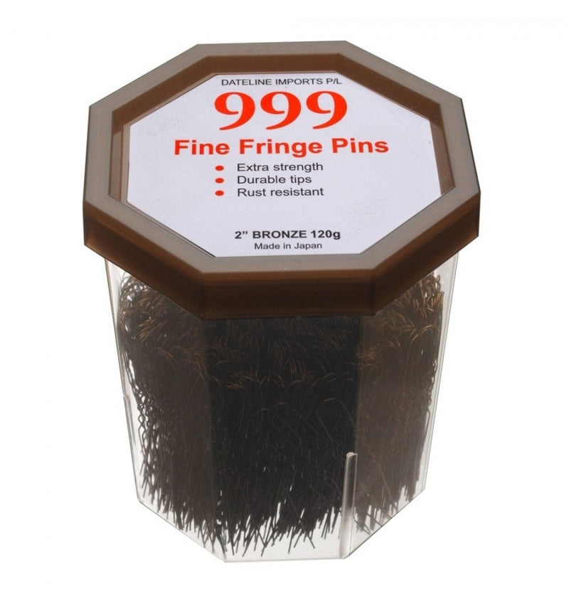 Premium Pin Company 999 Fine Fringe Pins 2inch - Bronze Retail 999