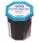 Premium Pin Company 999 Ripple Pins 2inch - Black Retail 999