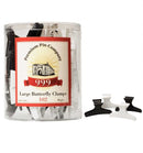 Premium Pin Company 999 Large Black & White Butterfly Clamps 36pc - 102 Retail 999