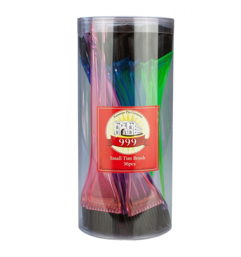 Premium Pin Company 999 Small Tint Brushes 36pc Retail 999