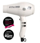 Parlux 3800 Ceramic and Ionic Hair Dryer 2100W Silver Hair Dryer Parlux