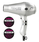 Parlux 3200 Compact Ionic and Ceramic Hair Dryer 1900W Silver Hair Dryer Parlux