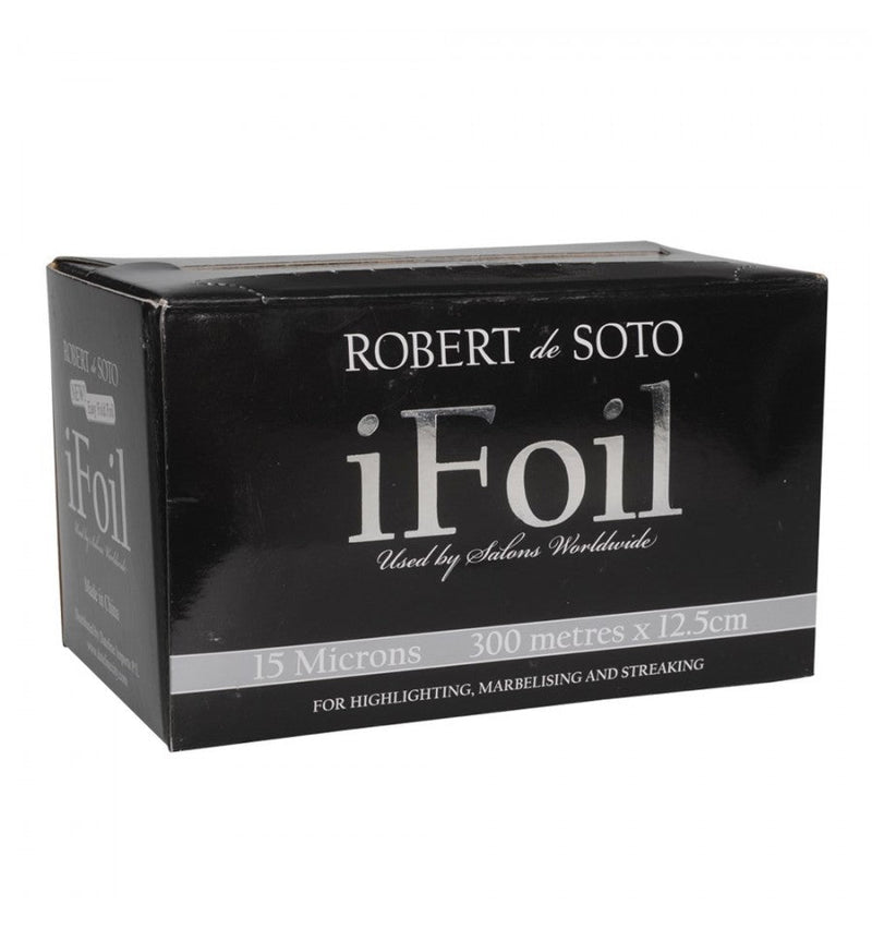 Robert DeSoto iFoil 15 Micron Foil 300m Roll x 125mm Silver Retail Robert De Soto