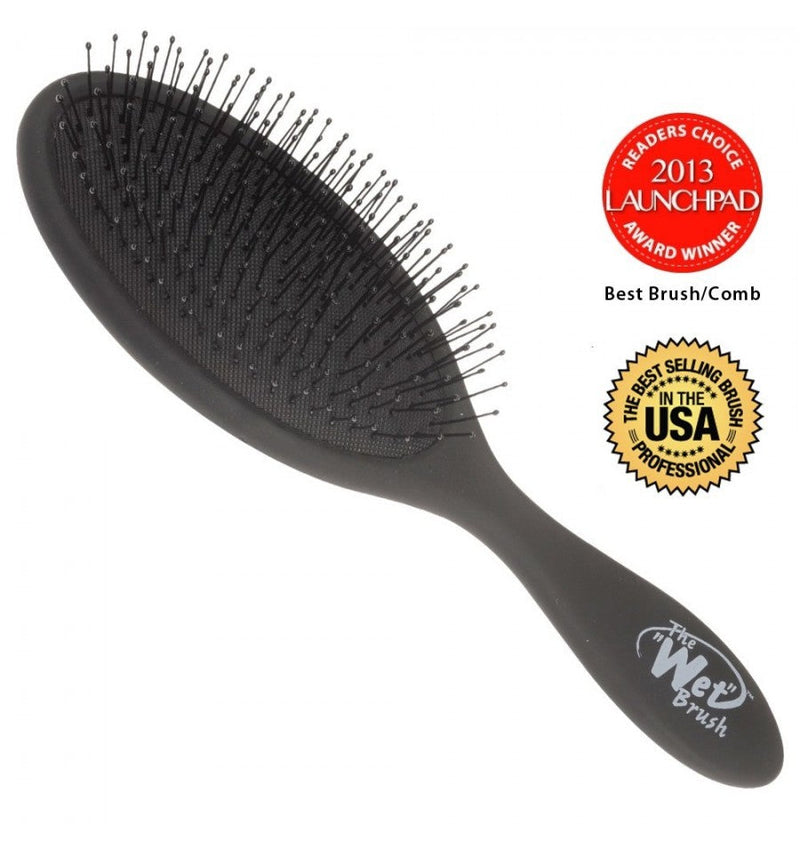 Wet Brush Hair Brush Detangle Black Retail Wet Brush