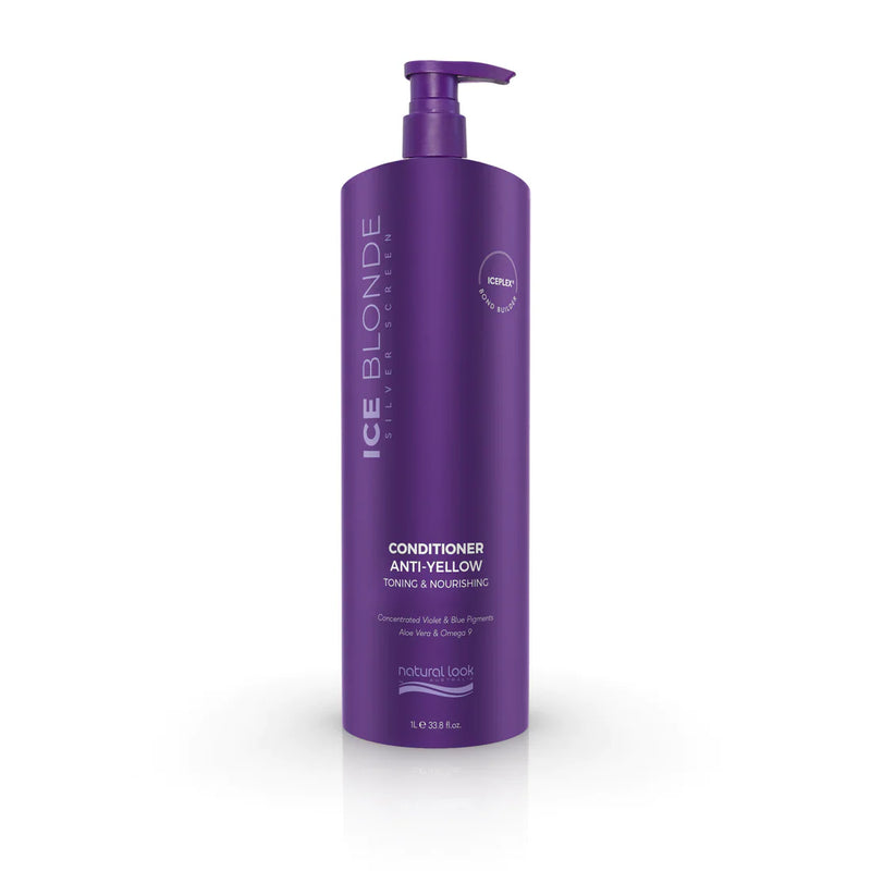 Natural Look Silver Screen Ice Blonde Conditioner 1L Retail Natural Look