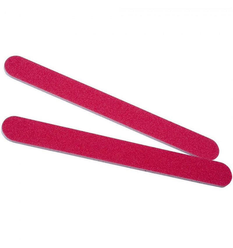 Flowery Red Roster Nail File 2 pk Retail Flowery