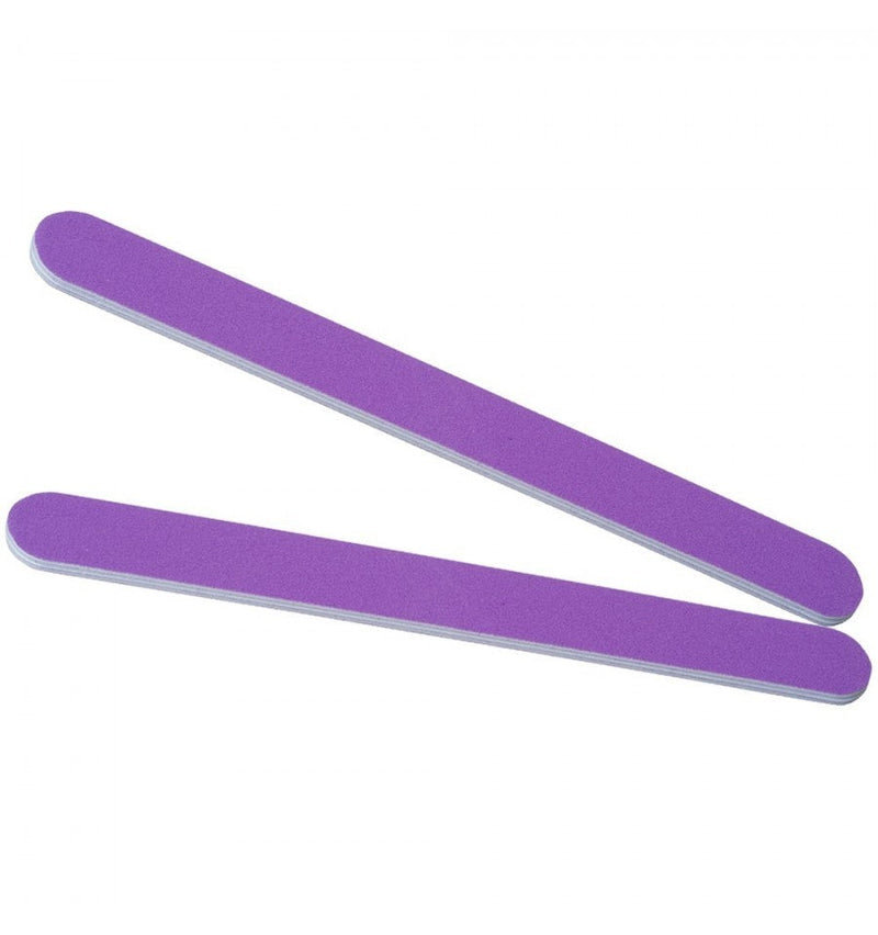 Flowery Ultraviolet Nail File 2pk Retail Flowery