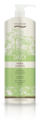 Natural Look Daily Herbal Shampoo 1L Retail Natural Look