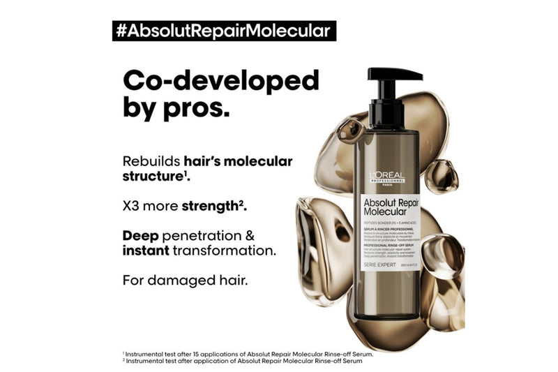 L'oreal Absolut Repair Molecular Rinse-Off Serum 250ml Loreal
