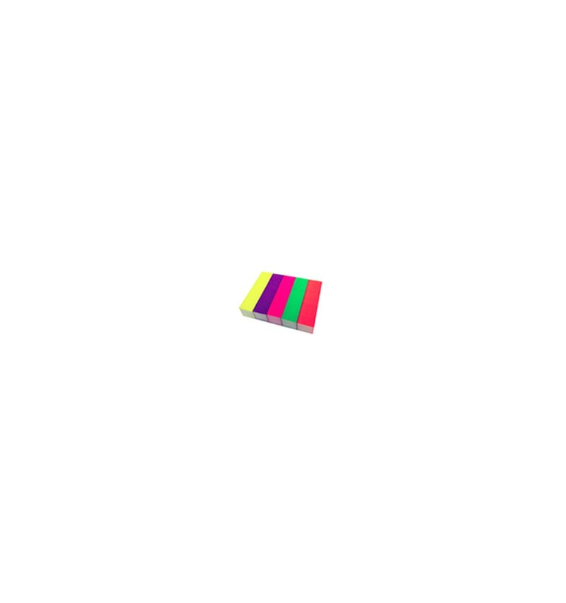 Hawley Fluorescent Nail Sanding Block 5 Colour Pack