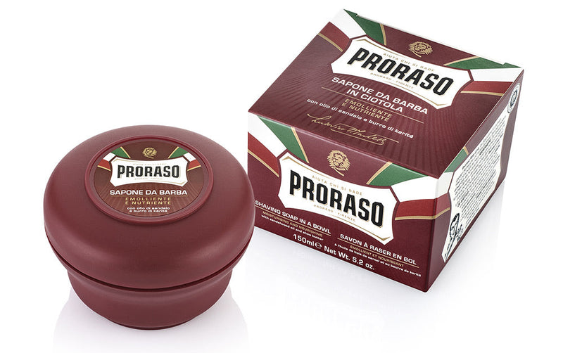 Proraso Shaving Soap in a Bowl Red 150ml Retail Proraso