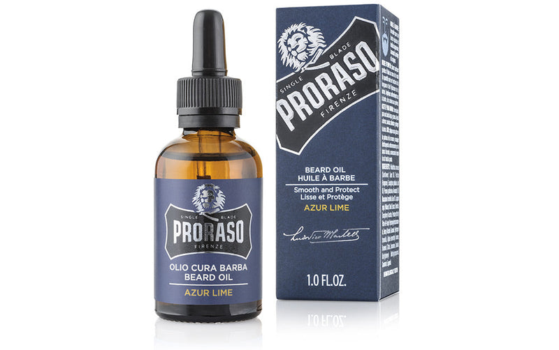 Proraso Beard Oil Azur Lime 30ml Retail Proraso