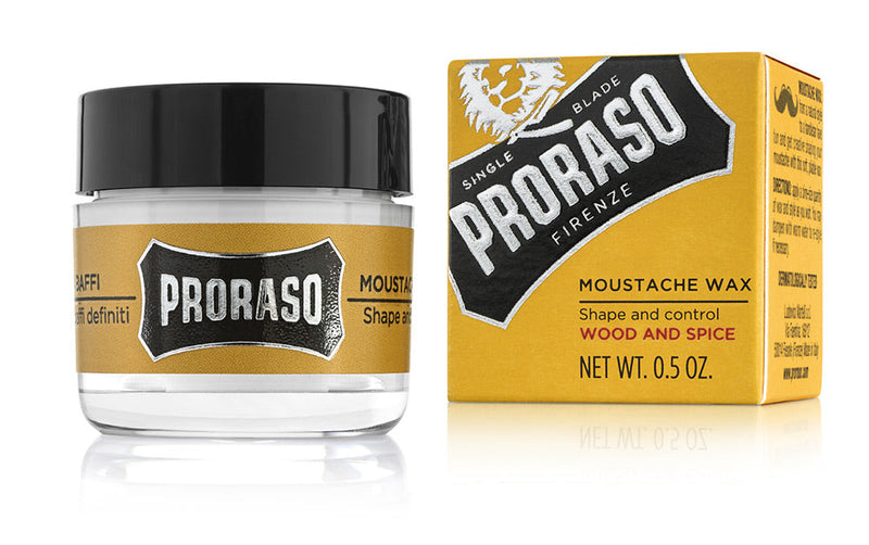 Proraso Moustache Wax 15ml Retail Barber Brands International