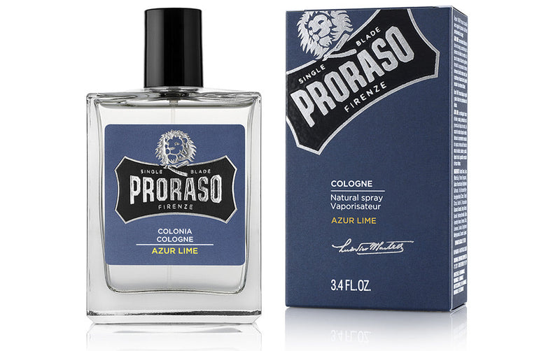 Proraso Azure Lime Cologne 100ml Retail Proraso