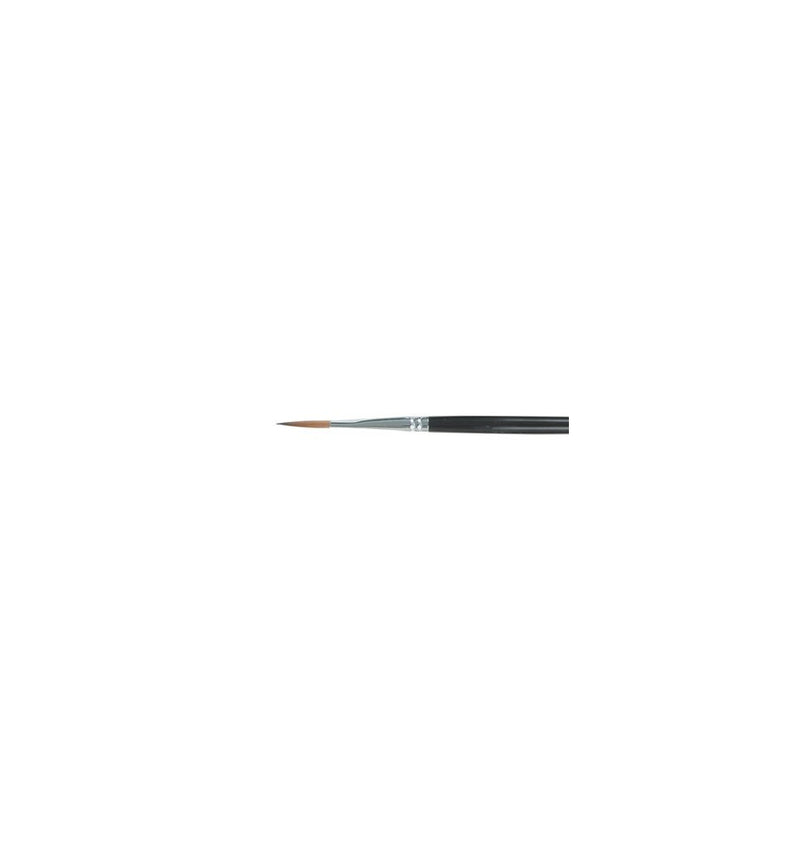 Hawley Pure Sable Kolinsky Nail Brush Size 8 Cats Tongue