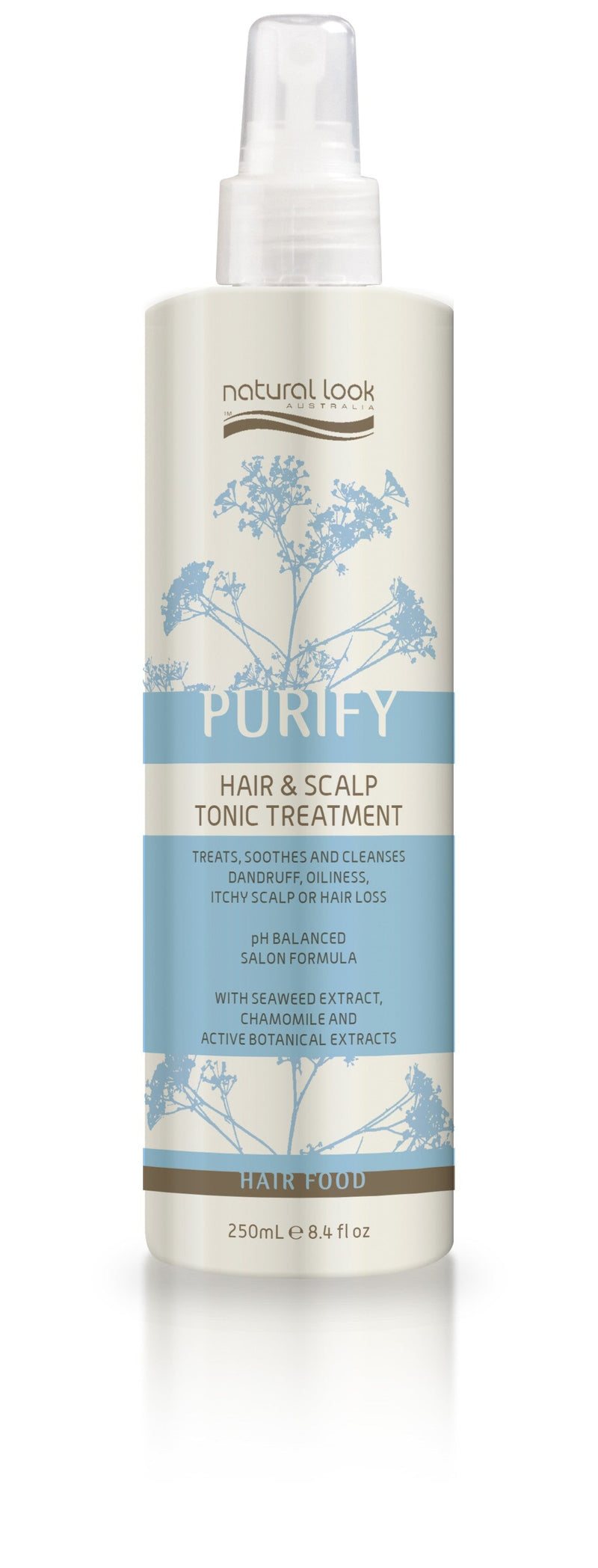 Natural Look Purify Hair and Scalp Tonic Treatment 250ml Hair Oil and Serum Natural Look