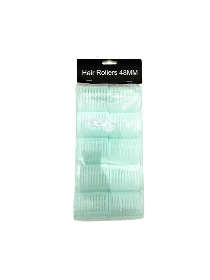 Bob Premium 48mm Self Gripping Velcro Hair Rollers 10pk Retail Bob