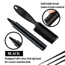 BOB Beard Filler Pen Kit With Brush - Black Hair Fibers BOB