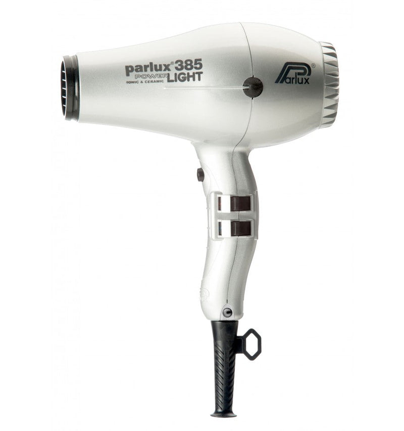 Parlux 385 Power Light Ionic and Ceramic Hair Dryer 2150W Silver Hair Dryer Parlux
