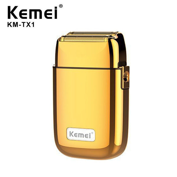 Kemei Reciprocating Electric Shaver Gold Foil Shaver Kemei