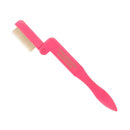 Tweezerman Folding Eyelash Comb Pink Retail Tweezerman