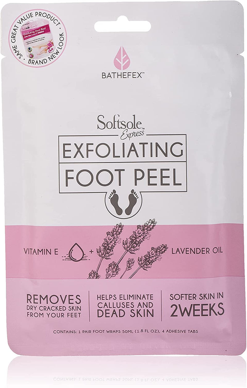 1000 Hour Softsole Express Exfoilating Foot Peel Retail 1000 Hour