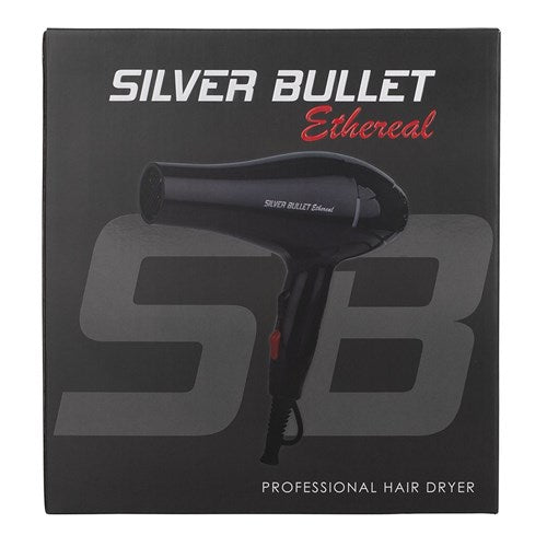 Silver Bullet Ethereal Hair Dryer 2000W - Black Hair Dryer Silver Bullet