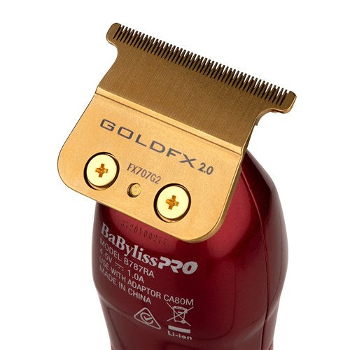 BaBylissPRO Red FX Outliner Trimmer Cord/Cordless Trimmer BaBylissPRO