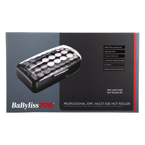 BaBylissPRO Extrovert 30pc Multi-Size Hot Roller Roller Set BaBylissPRO