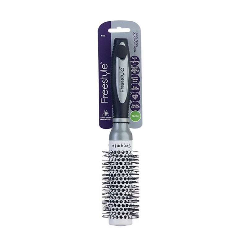 Freestyle FS422 Medium Ceramic Round Brush Retail Freestyle
