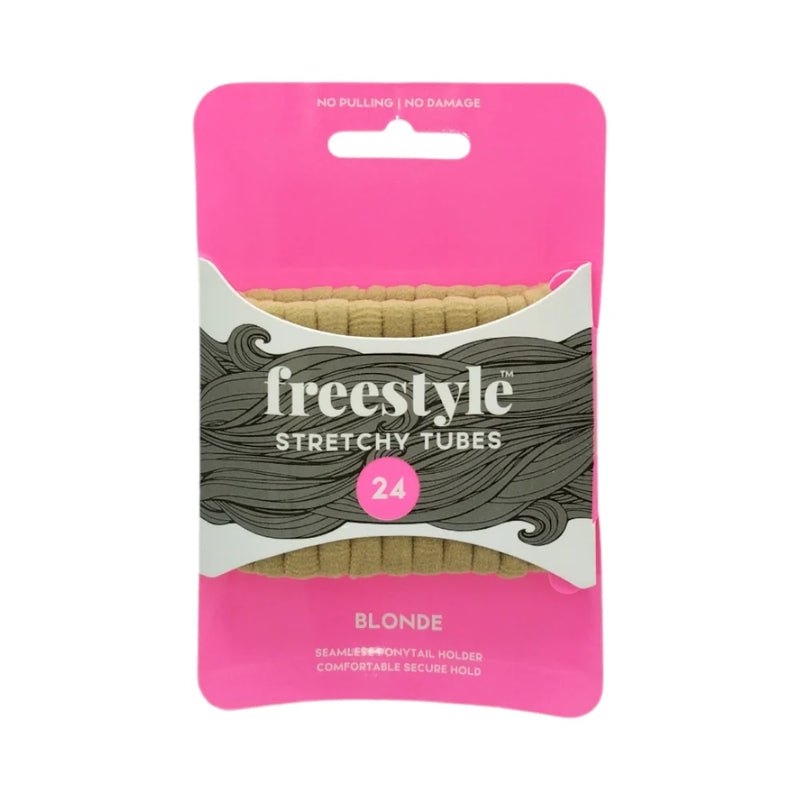 Freestyle Tubes Stretchy Blonde 24pc Retail Freestyle