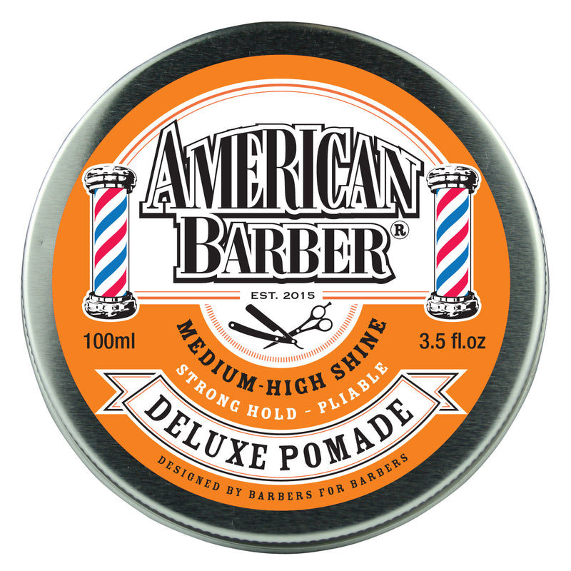 American Barber Deluxe Pomade 100ml Retail American Barber